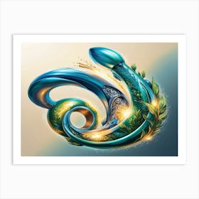 Symbiosis 8 Art Print