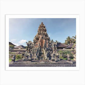 Bali Architecture Art Print