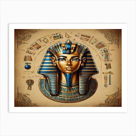 Pharaoh 5 Art Print