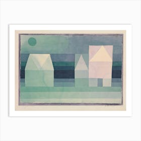 Houses By Kurt Klee Art Print