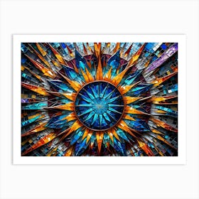 Abstract Painting 3 Art Print