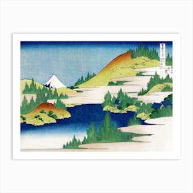 Hakone Lake In Sagami Province (1830–1833), Katsushika Hokusai 1 Art Print