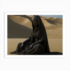 Dune's Moon 1 Art Print