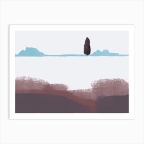 Lone Tree Art Print