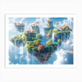 Island In The Sky Art Print