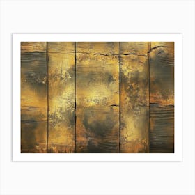 Wooden Planks Art Print