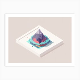 Isometric Painting Art Print