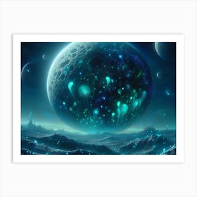 Nebula Art Print