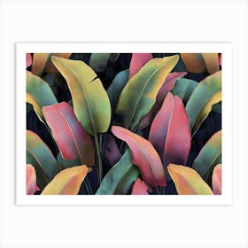 Tropical Leaves 2 Art Print