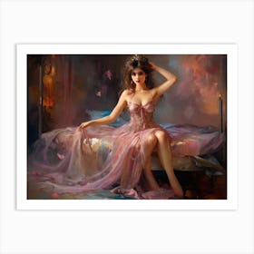 Unrestrained Sexy Erotica F4 Art Print