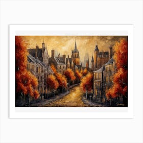 Cobbled Nostalgia Art Print