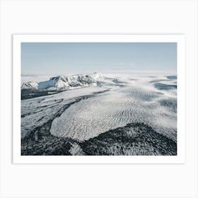 Landscapes Raw 18 Vatnajökull (Iceland) Art Print