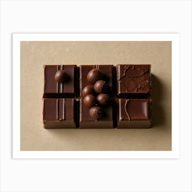 Chocolate Bars 1 Art Print