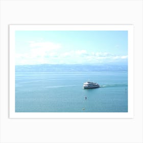 Bodensee Ferry Friedrichshafen Art Print