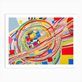 Abstract Painting 322 Art Print