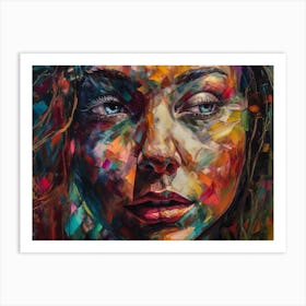 Portrait Of A Woman Art Print