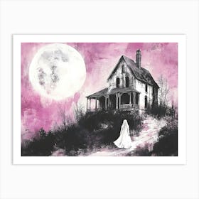 Ghost House Art Print