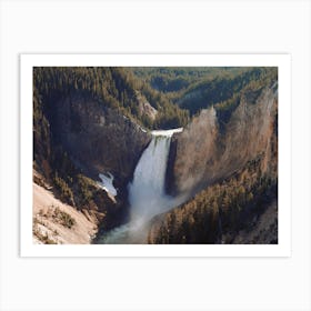 Yellowstone River Canyon Art Print