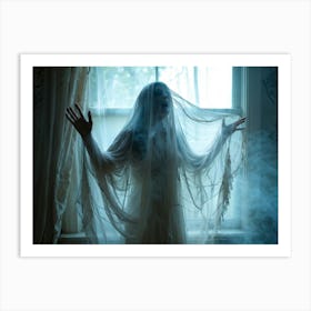 Ghostly Woman Art Print