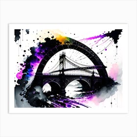 Nyc Bridge Art Print