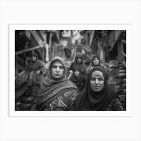 Women In Syria Art Print