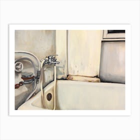 Bathtub Art Print