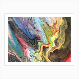 Abstract Painting 17 Art Print