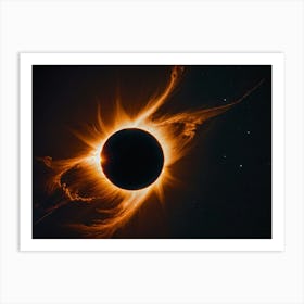 Solar Eclipse 4 Art Print