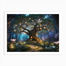 Enchanted Forest Art Print