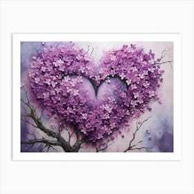 Heart Shaped Tree Art Print