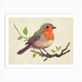 Robin 29 Art Print