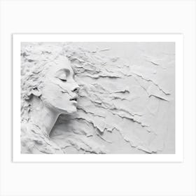 Woman'S Face 33 Art Print