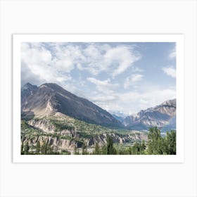 Rainbow Valley In Kashmir Art Print