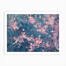 Cherry Blossom Tree 1 Art Print