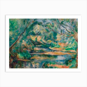 The Brook, Paul Cézanne Art Print