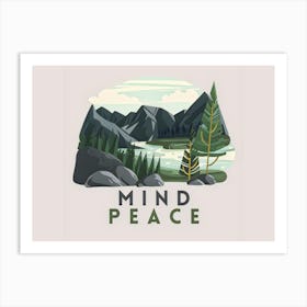 Mind Peace Art Print