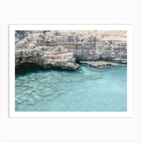 Cliffs Of Italy Art Print