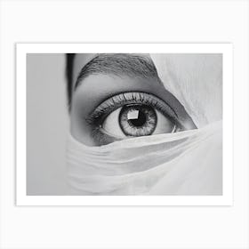 Woman'S Eye Art Print