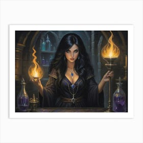 Fortune Teller Art Print