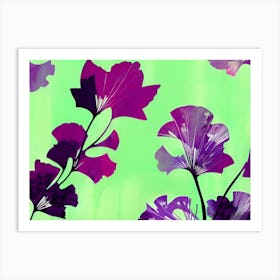 Ginkgo Stock Videos & Royalty-Free Footage Art Print