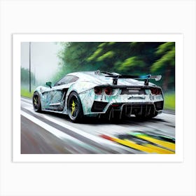 Car Painting 26 Art Print