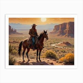 Wild West 3 40x30in 12000x9000px 42 Art Print