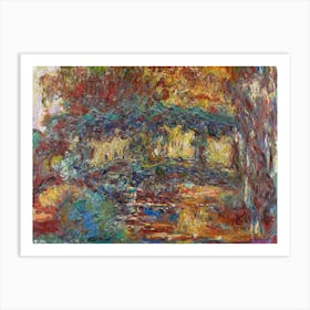 The Japanese Footbridge (1920–1922), Claude Monet Art Print