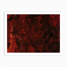 'Blood Red' Art Print