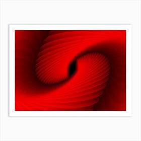 Spiral Edges Art Print