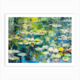 Water Lilies 33 Art Print