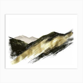 Chinese Mountains 1 Art Print