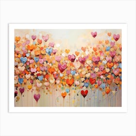 Heart Painting Art Print