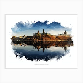 Parliament Hill, Ottawa, Canada Art Print