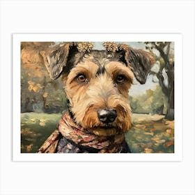 Sophisticated City Terrier 2 Art Print